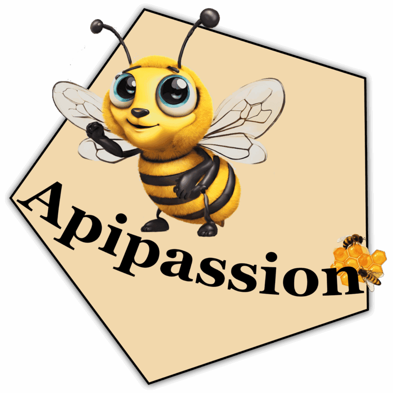 Logo Apipassion officiel fond transparent