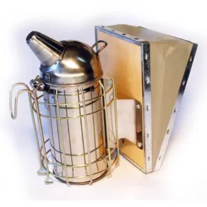 apiculture enfumoire inox 10cm avec protection