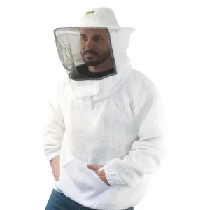 apiculture vareuse apiculteur ventilee avec chapeau toile aeree combiz air