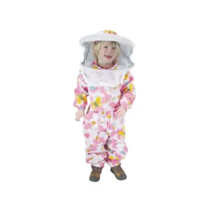 apipassion combinaison apiculteur pour enfant colorfull rose