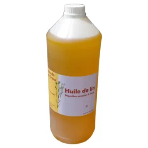 apiculture huile de lin 1 litre protection naturelle pour le bois